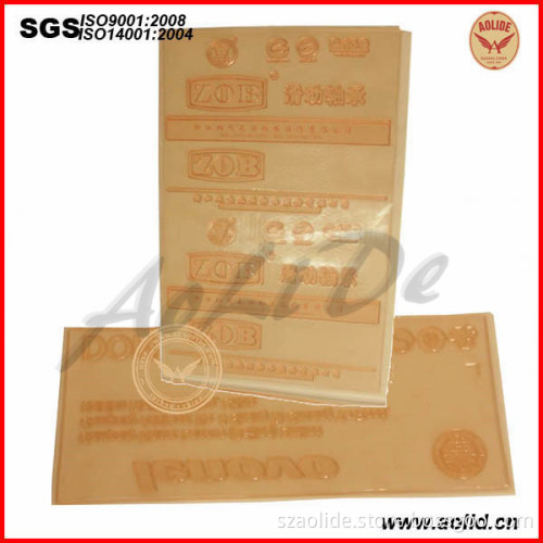 R-284 Done Letterpress Printing Plate